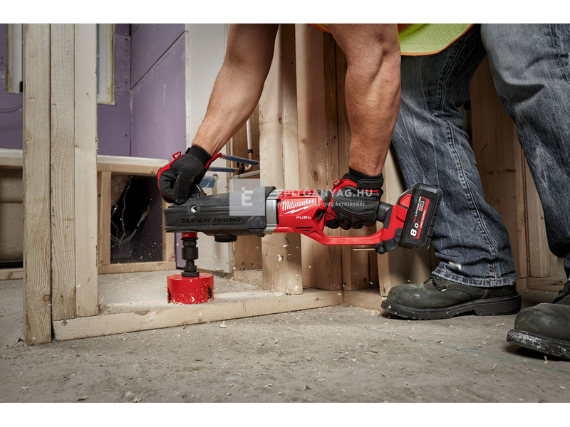 Milwaukee M18FRAD2-0 M18 Fuel super hawg kétsebességes sarokfúró-csavarozó