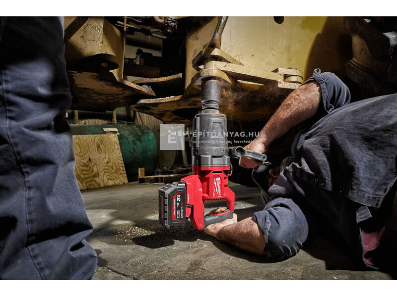 Milwaukee M18 ONEFHIWF1DS-121C nagy nyomatékú D-fogantyús ütvecsavarozó biztosítógyűrűvel