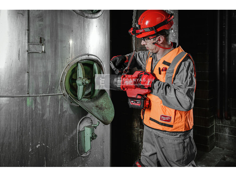 Milwaukee M18 ONEFHIWF1DS-121C nagy nyomatékú D-fogantyús ütvecsavarozó biztosítógyűrűvel