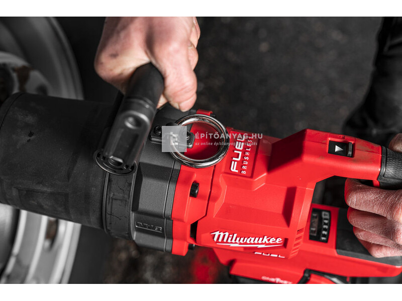 Milwaukee M18 ONEFHIWF1DS-121C nagy nyomatékú D-fogantyús ütvecsavarozó biztosítógyűrűvel