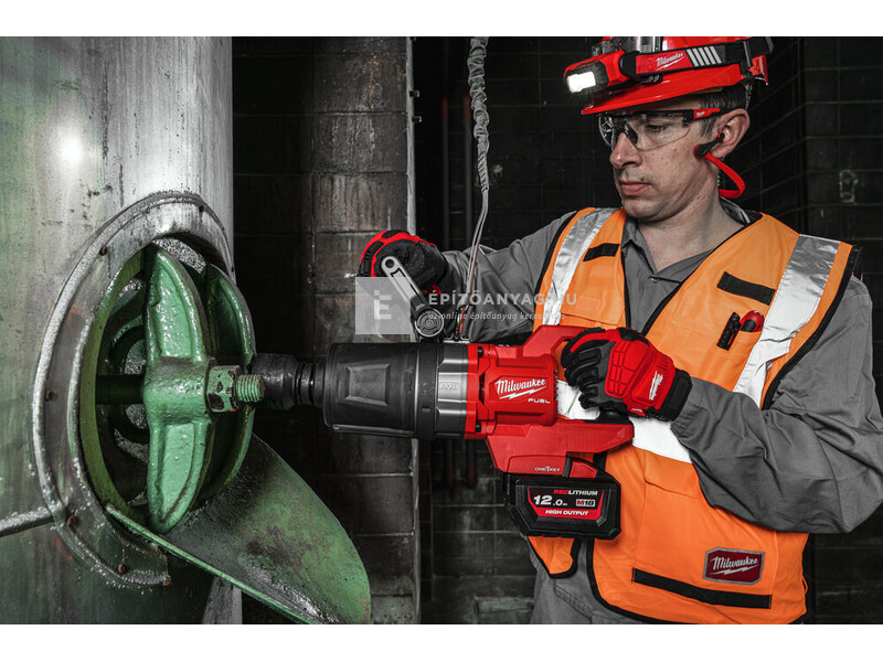 Milwaukee M18 ONEFHIWF1DS-121C nagy nyomatékú D-fogantyús ütvecsavarozó biztosítógyűrűvel