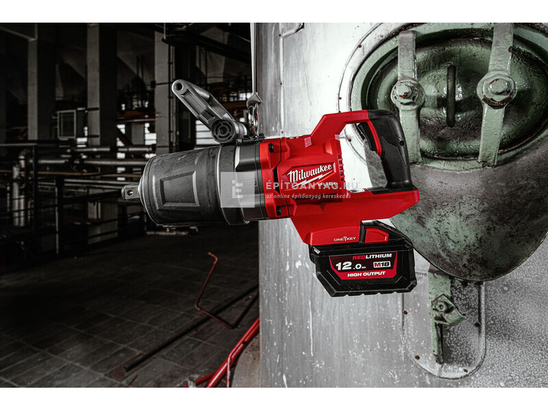 Milwaukee M18 ONEFHIWF1DS-121C nagy nyomatékú D-fogantyús ütvecsavarozó biztosítógyűrűvel