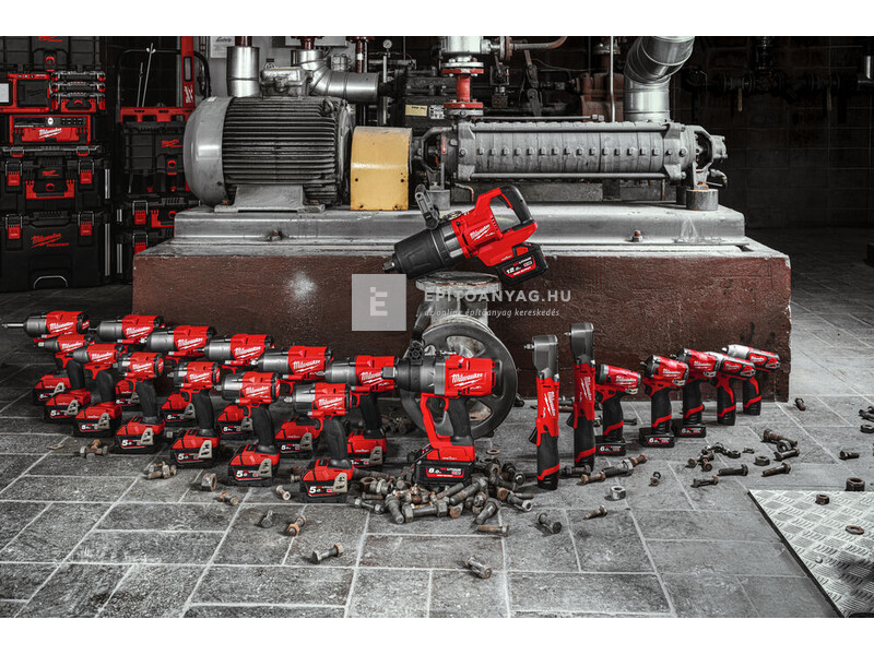 Milwaukee M18 ONEFHIWF1DS-121C nagy nyomatékú D-fogantyús ütvecsavarozó biztosítógyűrűvel