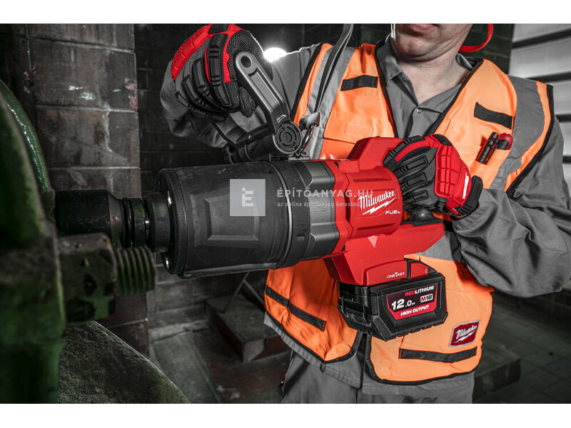 Milwaukee M18 ONEFHIWF1DS-121C nagy nyomatékú D-fogantyús ütvecsavarozó biztosítógyűrűvel