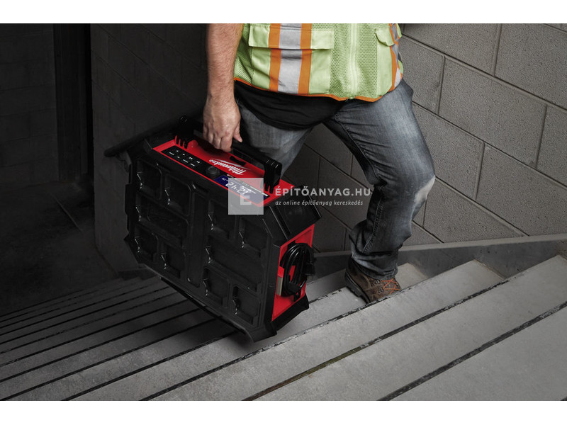 Milwaukee M18PRCDAB+-0 M18 Packout rádió/töltő
