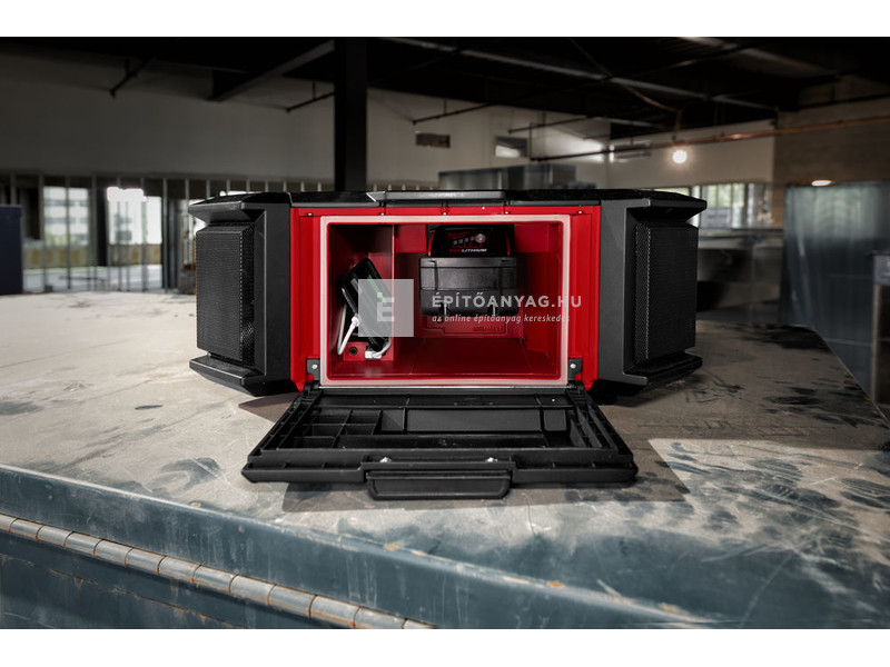 Milwaukee M18PRCDAB+-0 M18 Packout rádió/töltő