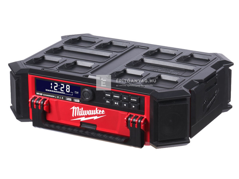Milwaukee M18PRCDAB+-0 M18 Packout rádió/töltő