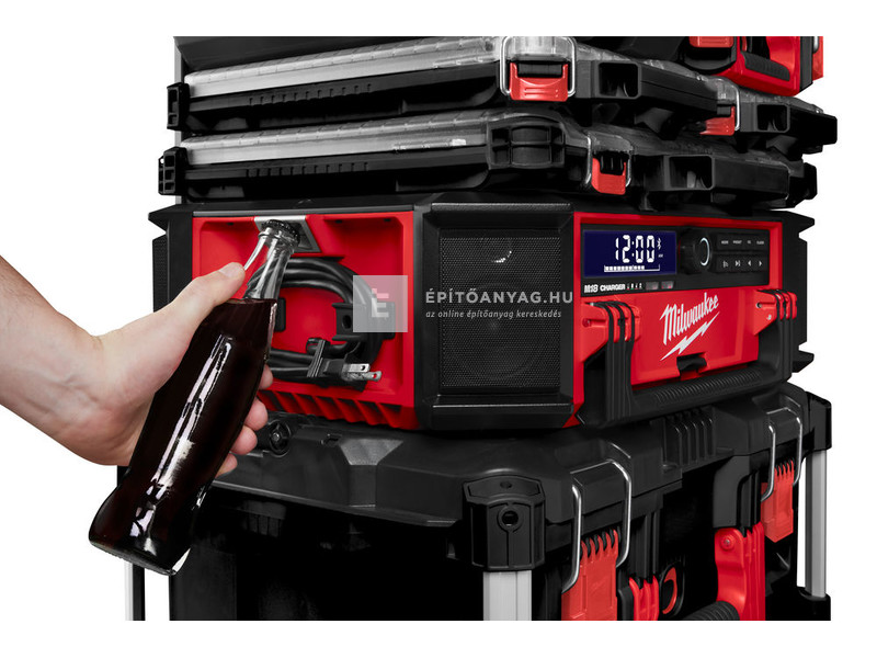 Milwaukee M18PRCDAB+-0 M18 Packout rádió/töltő