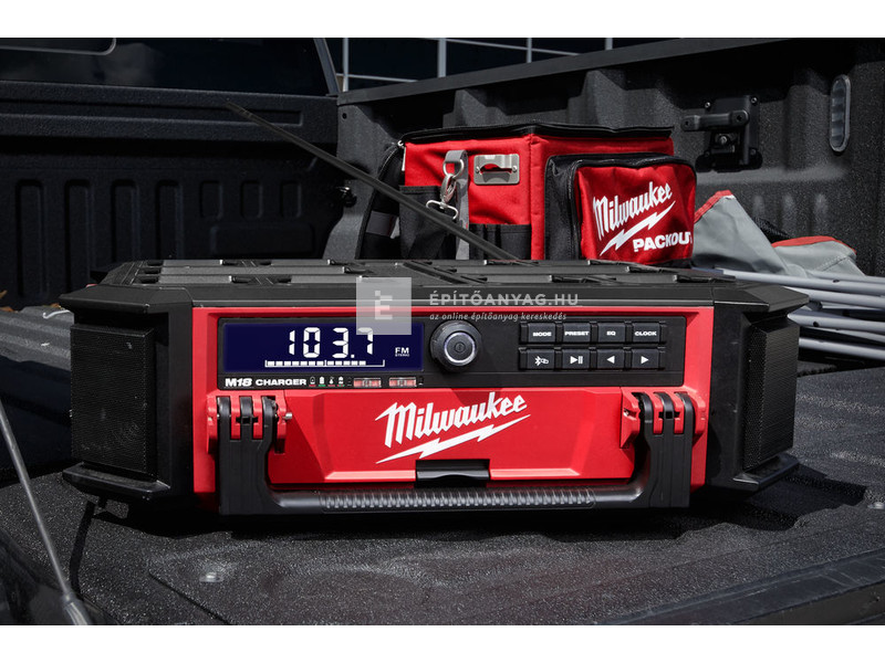 Milwaukee M18PRCDAB+-0 M18 Packout rádió/töltő