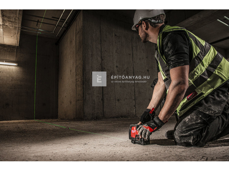 Milwaukee M12CLLP-0C M12 zöld keresztvonal- és pontlézer