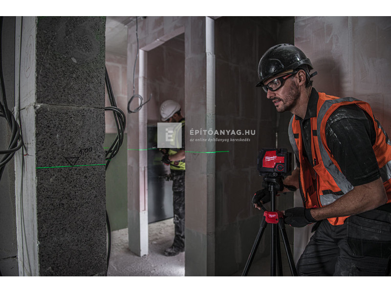 Milwaukee M12CLLP-0C M12 zöld keresztvonal- és pontlézer