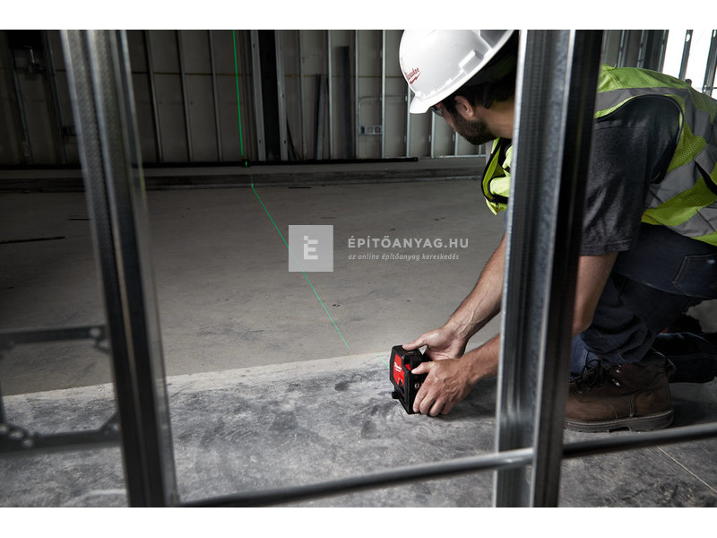 Milwaukee M12CLLP-0C M12 zöld keresztvonal- és pontlézer