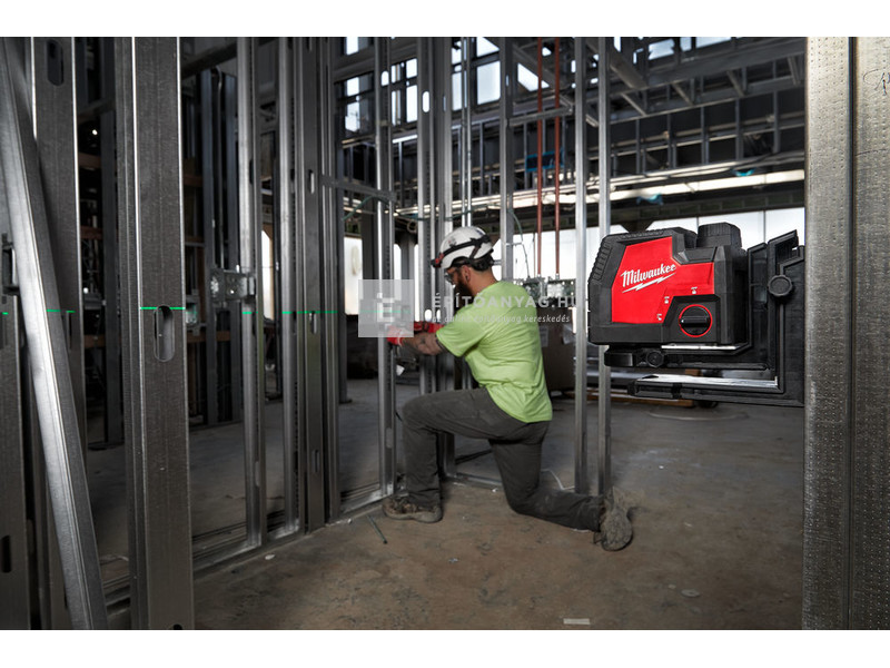 Milwaukee M12CLLP-0C M12 zöld keresztvonal- és pontlézer