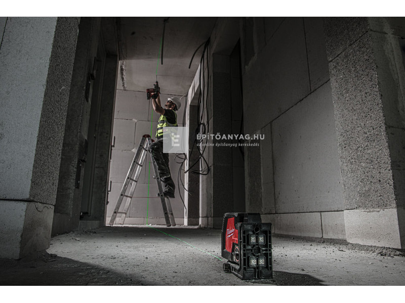 Milwaukee M12CLLP-0C M12 zöld keresztvonal- és pontlézer