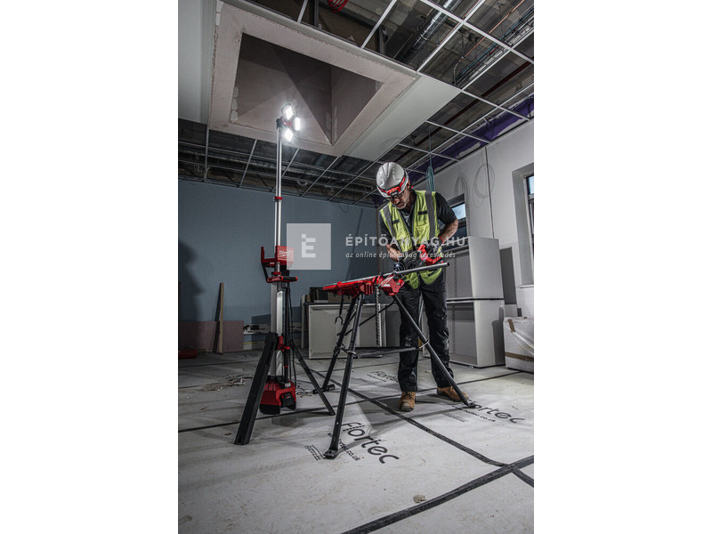 Milwaukee M18HOSALC-0 M18 nagy teljesítményű állványos térmegvilágító lámpa és töltő