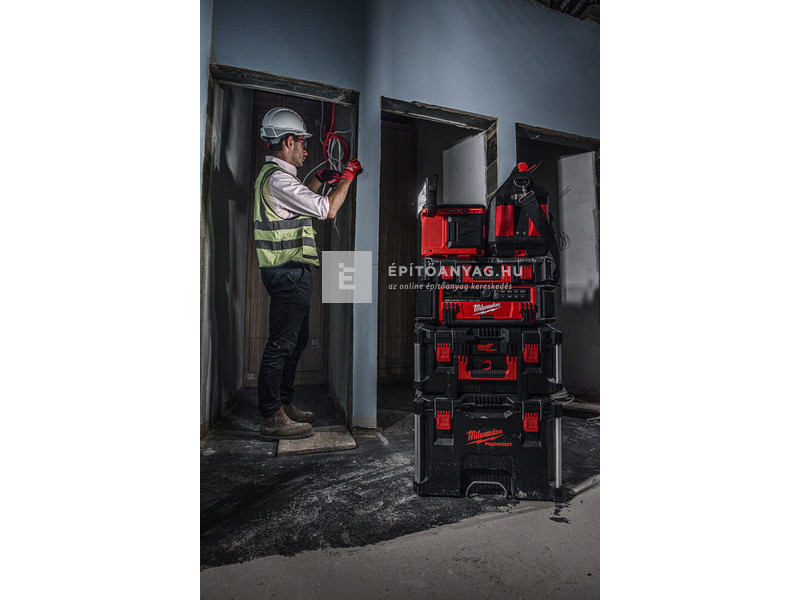 Milwaukee M18POALC-0 M18 packout térmegvilágító lámpa töltővel