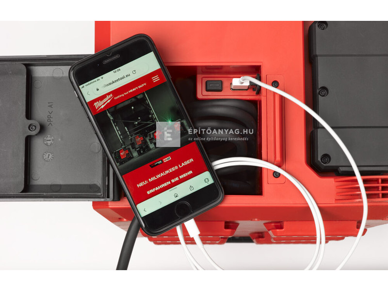 Milwaukee M18POALC-0 M18 packout térmegvilágító lámpa töltővel