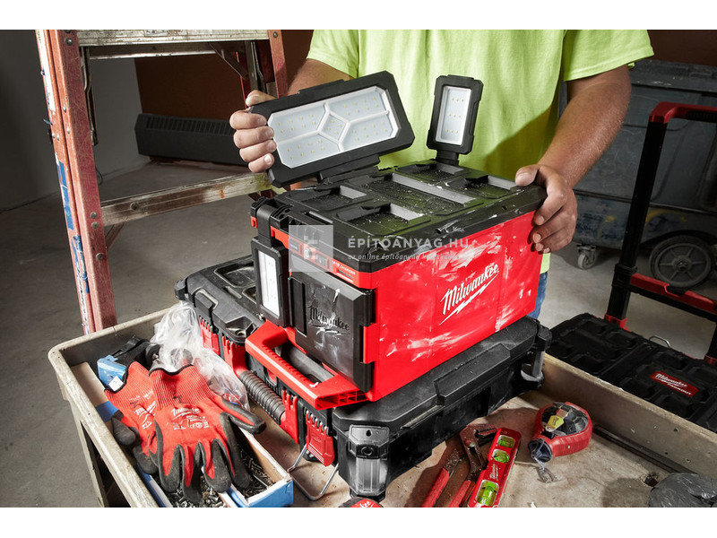 Milwaukee M18POALC-0 M18 packout térmegvilágító lámpa töltővel