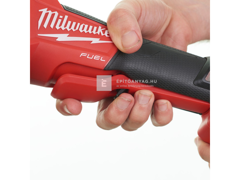 Milwaukee M18FSAGF125XPDB-0X M18 Fuel laposfejű 125 mm sarokcsiszoló fékező funkcióval