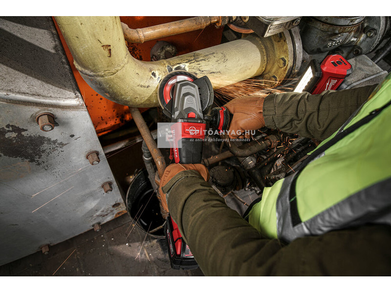 Milwaukee M18FSAGF125XPDB-0X M18 Fuel laposfejű 125 mm sarokcsiszoló fékező funkcióval