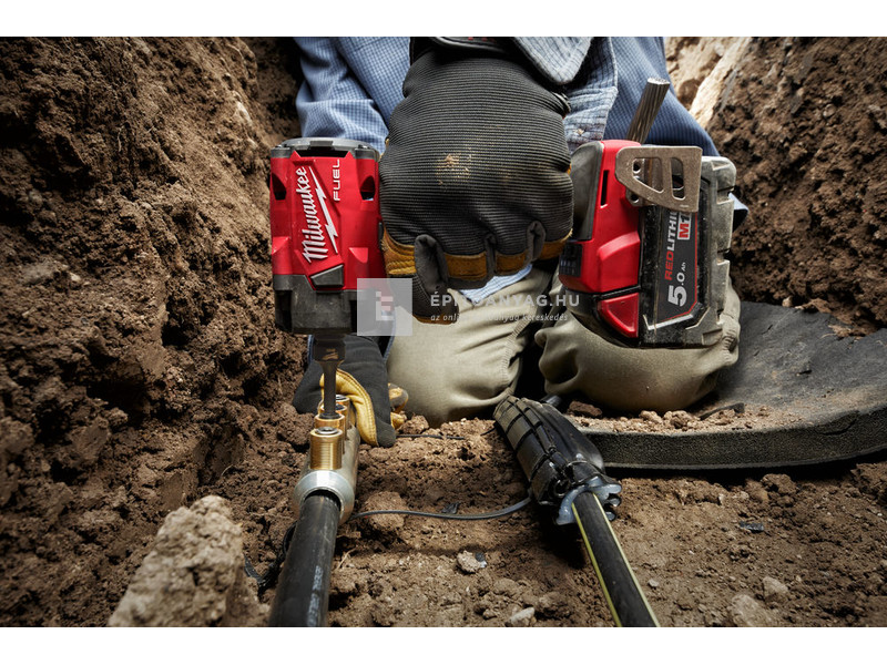 Milwaukee M18FIW2F12-0X M18 FUEL™ kompakt ütvecsavarozó biztosítógyűrűvel