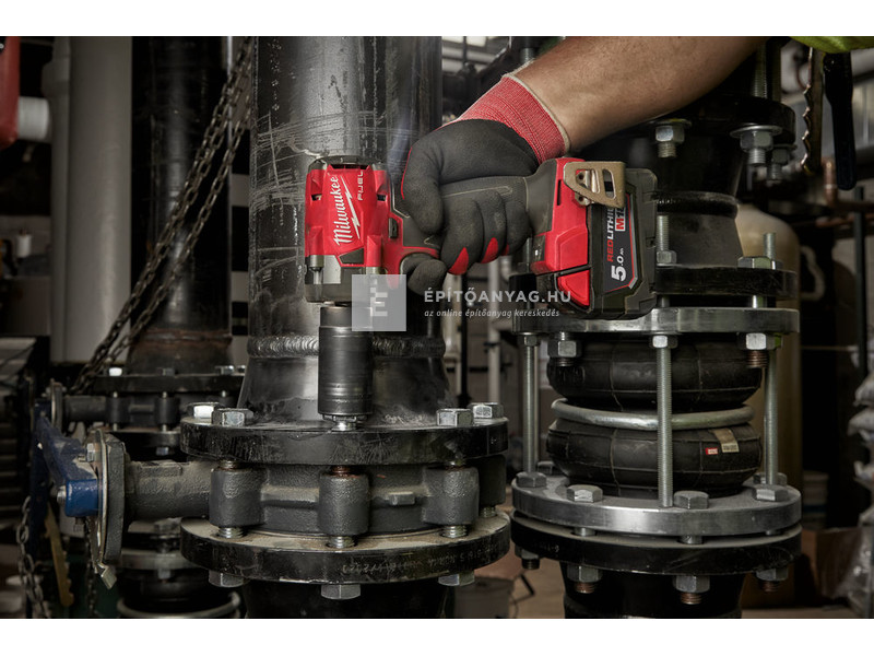 Milwaukee M18FIW2F12-0X M18 FUEL™ kompakt ütvecsavarozó biztosítógyűrűvel