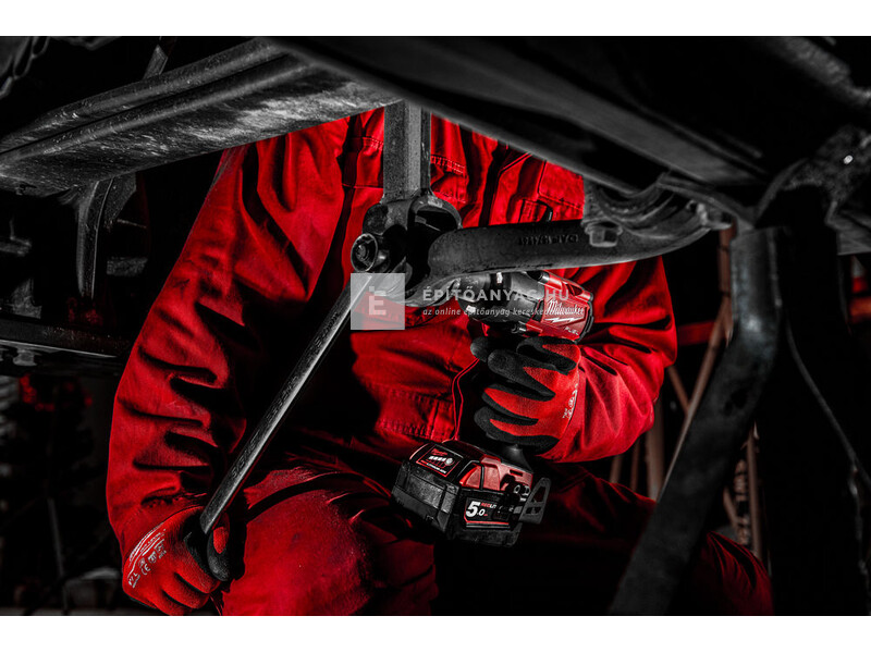 Milwaukee M18FMTIW2F12-502X M18 FUEL™ közepes nyomatékú ütvecsavarozó biztosítógyűrűvel