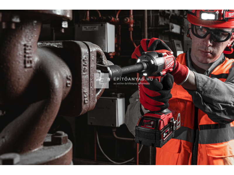 Milwaukee M18FMTIW2F12-502X M18 FUEL™ közepes nyomatékú ütvecsavarozó biztosítógyűrűvel