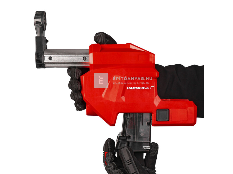 Milwaukee M18FCDDEXL-0 kompakt porelszívó Autopulse™ funkcióval, 26 mm SDS-Plus kalapácsokhoz