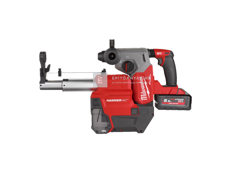 Milwaukee M18FDDEXL-0 M18 SDS-plus porelszívó FHPX kalapácshoz