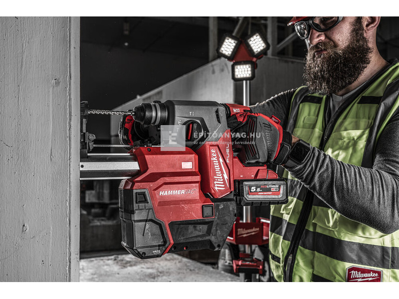 Milwaukee M18FDDEXL-0 M18 SDS-plus porelszívó FHPX kalapácshoz