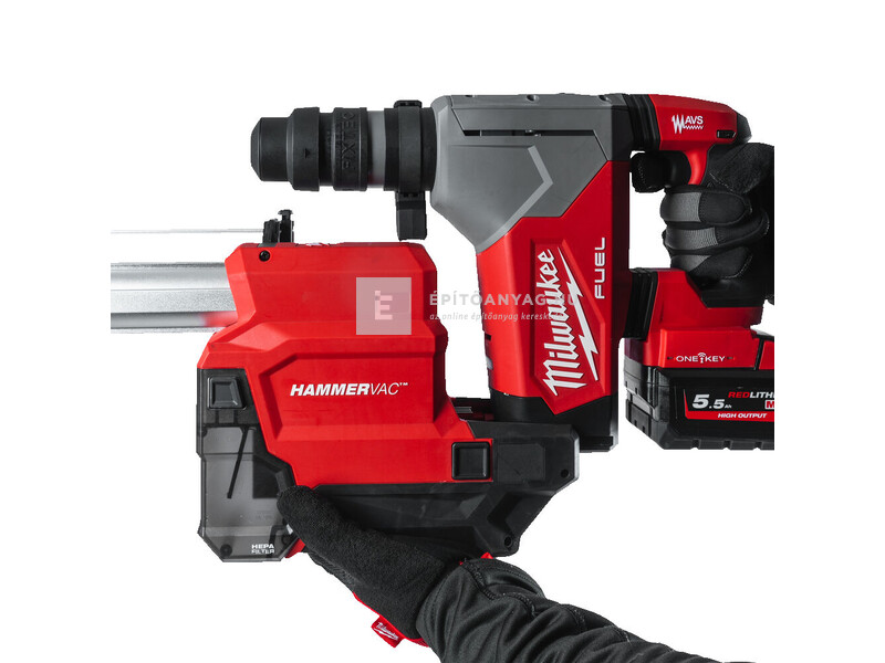 Milwaukee M18FPDDEXL-0 SDS-Plus porelszívó Autopulse™ funkcióval, FHX kalapácsokhoz