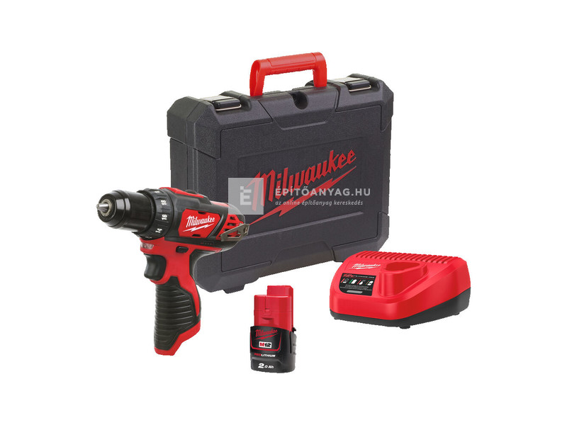 Milwaukee M12BDD-201C fúró-csavarozó