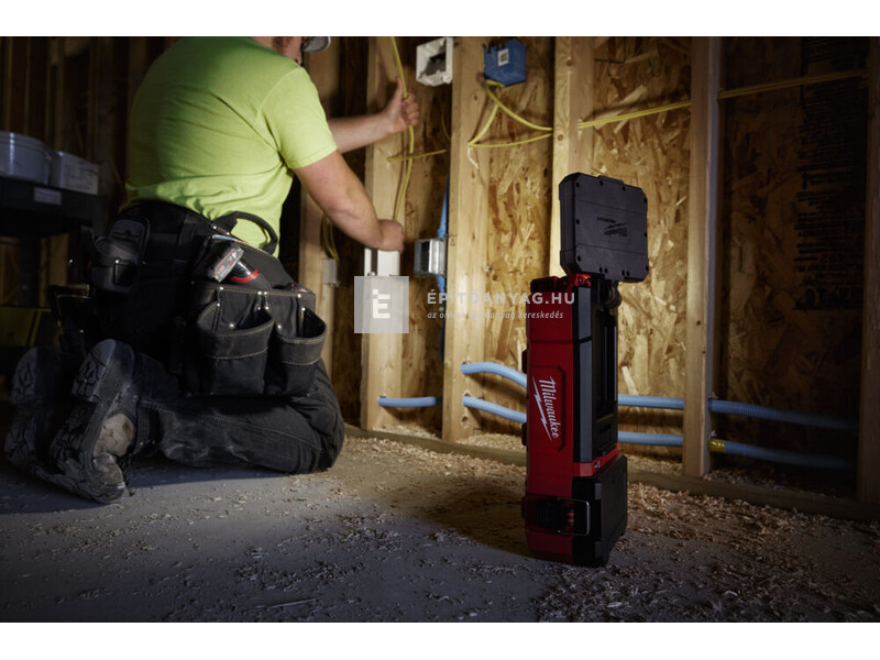 Milwaukee M12POAL-0 M12™ Packout™ térmegvilágító lámpa, 1400 lumen