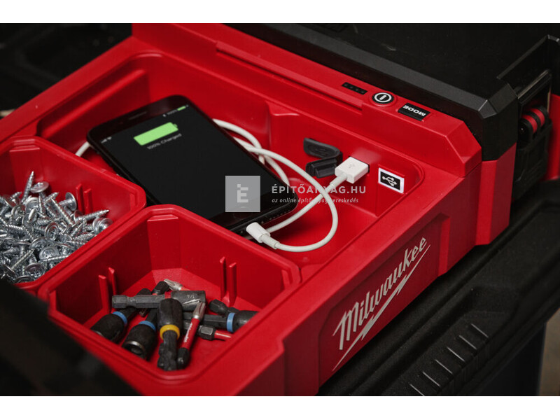 Milwaukee M12POAL-0 M12™ Packout™ térmegvilágító lámpa, 1400 lumen