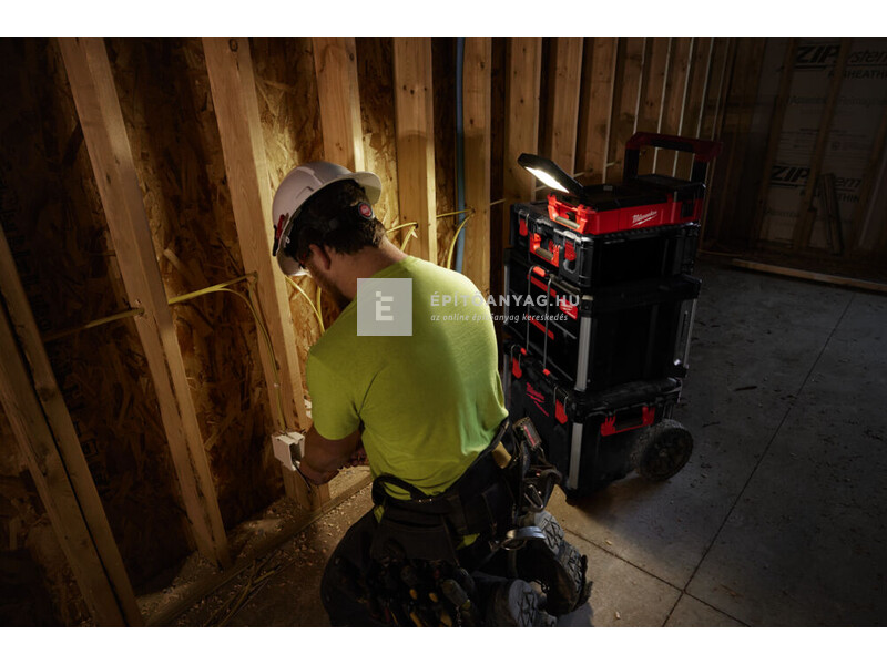 Milwaukee M12POAL-0 M12™ Packout™ térmegvilágító lámpa, 1400 lumen