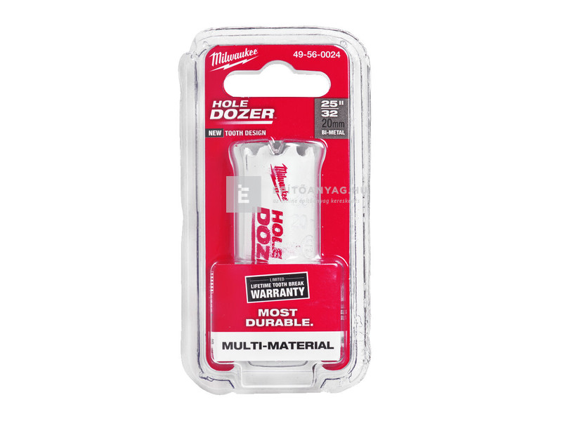 Milwaukee Hole Dozer bimetál kobalt lyukfűrész 20 mm