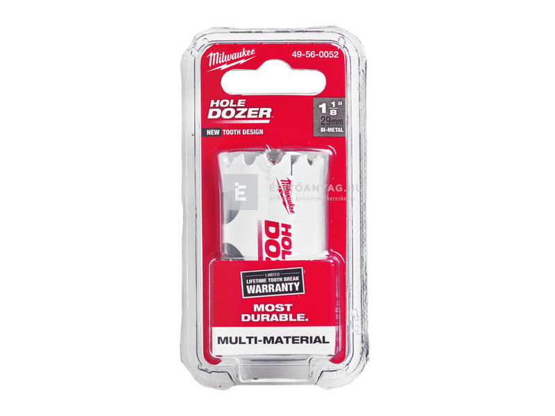 Milwaukee Hole Dozer bimetál kobalt lyukfűrész 29 mm