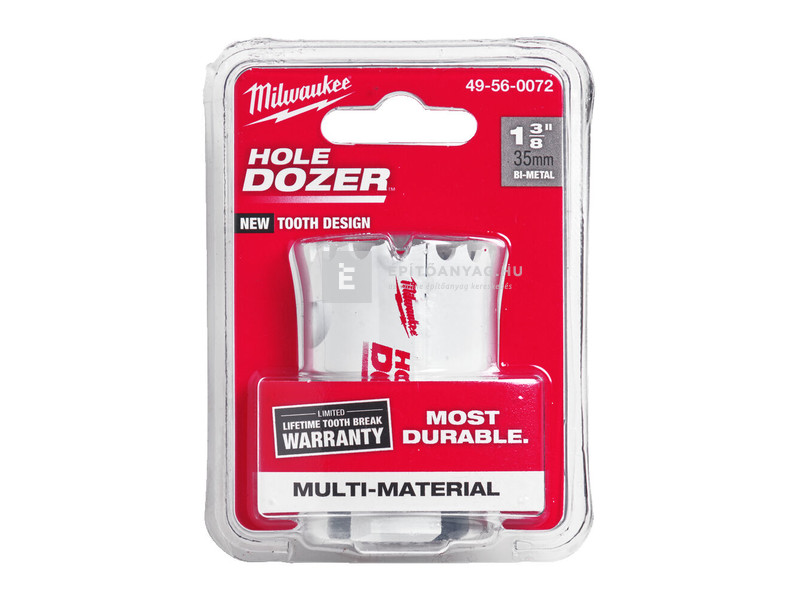 Milwaukee Hole Dozer bimetál kobalt lyukfűrész 35 mm