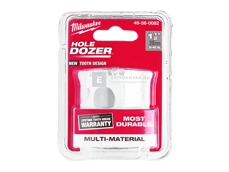 Milwaukee Hole Dozer bimetál kobalt lyukfűrész 38 mm