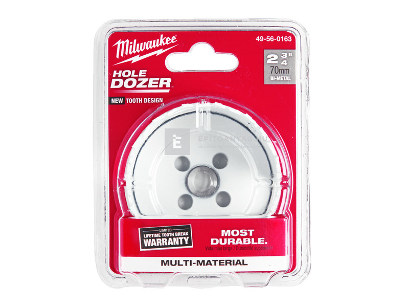 Milwaukee Hole Dozer bimetál kobalt lyukfűrész 70 mm