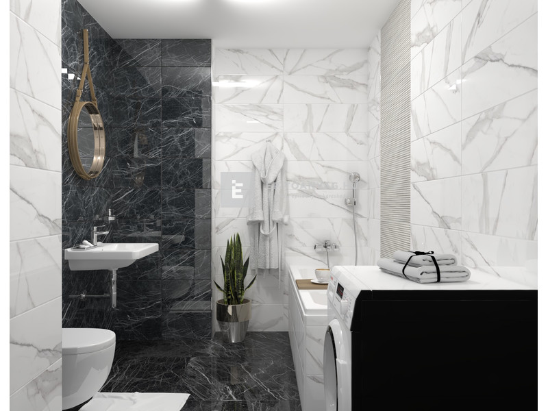 Fap Roma Diamond Nero Reale Brillante 25x75 (fNIM)