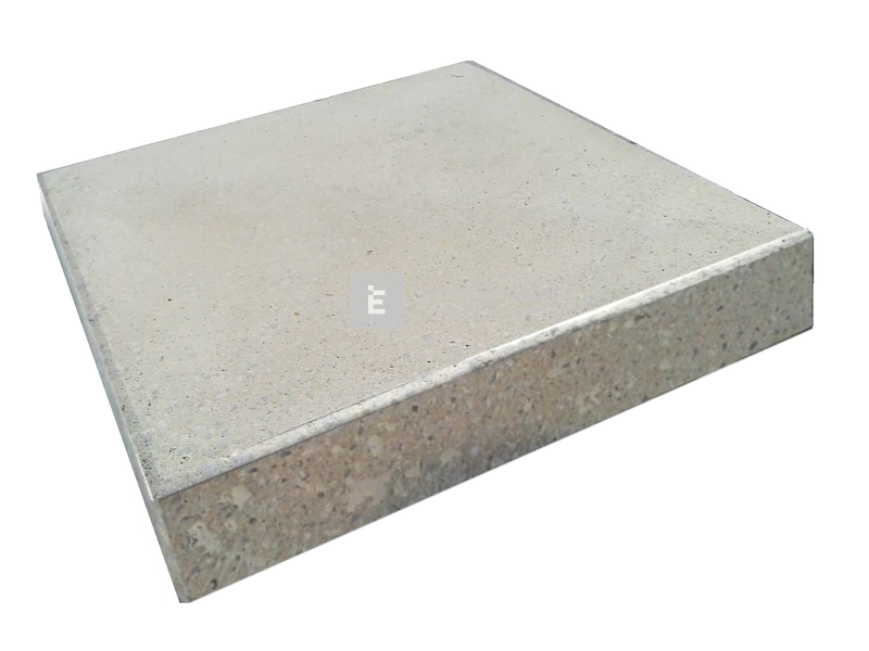 Oszlopfedlap fehér 35x35x5 cm