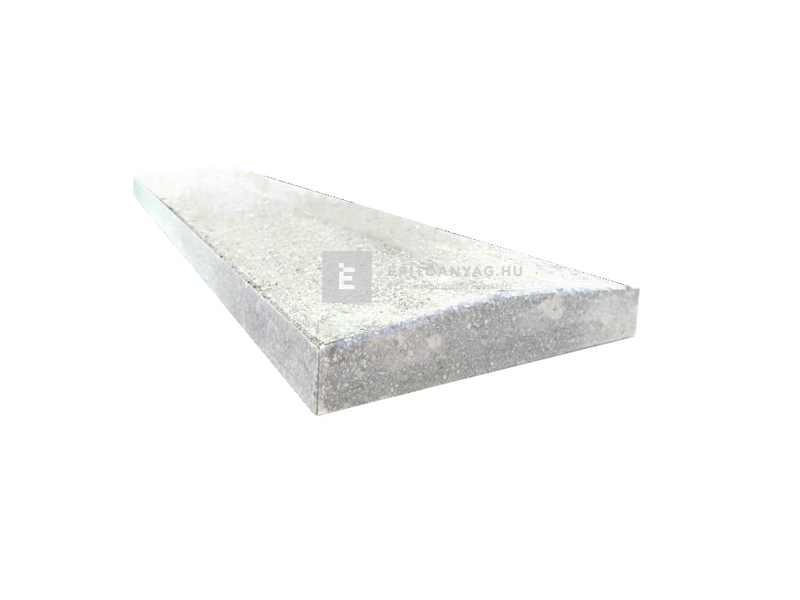 Kerítésfedlap szürke 25x100x4 cm