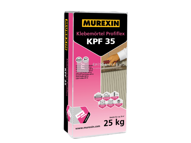 Murexin KPF 35 Profiflex Ragasztóhabarcs C2TE, 25 kg