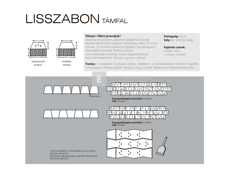 KK Kavics Lisszabon támfal avar