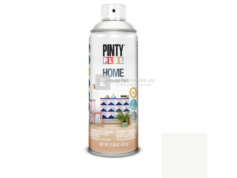 Novasol Pinty Plus Home vizes bázisú festék spray neutral white HM111 400 ml