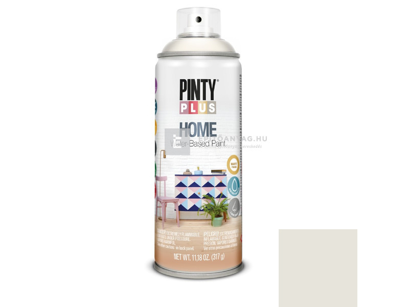 Novasol Pinty Plus Home vizes bázisú festék spray white linen HM113 400 ml