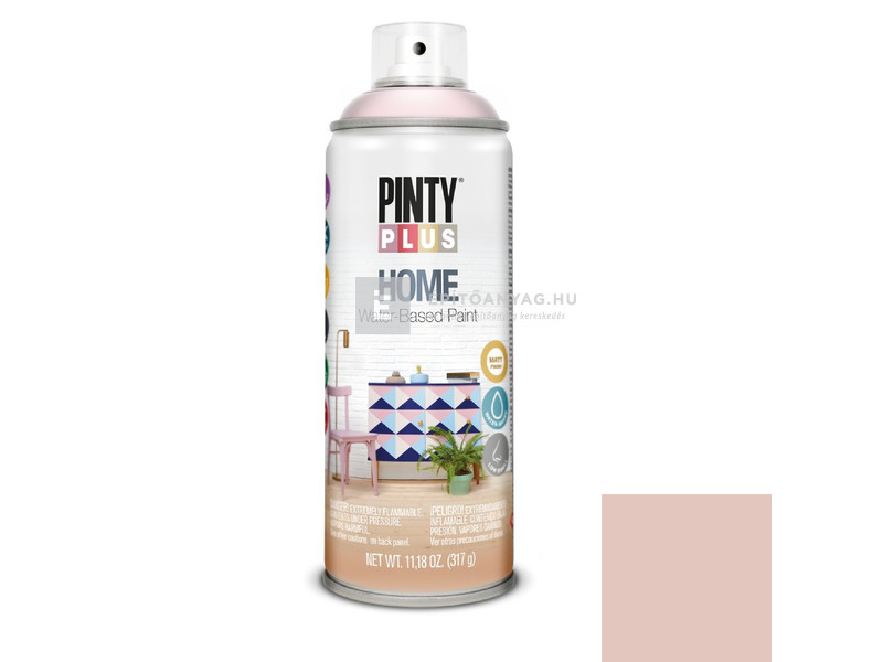 Novasol Pinty Plus Home vizes bázisú festék spray light rose HM117 400 ml