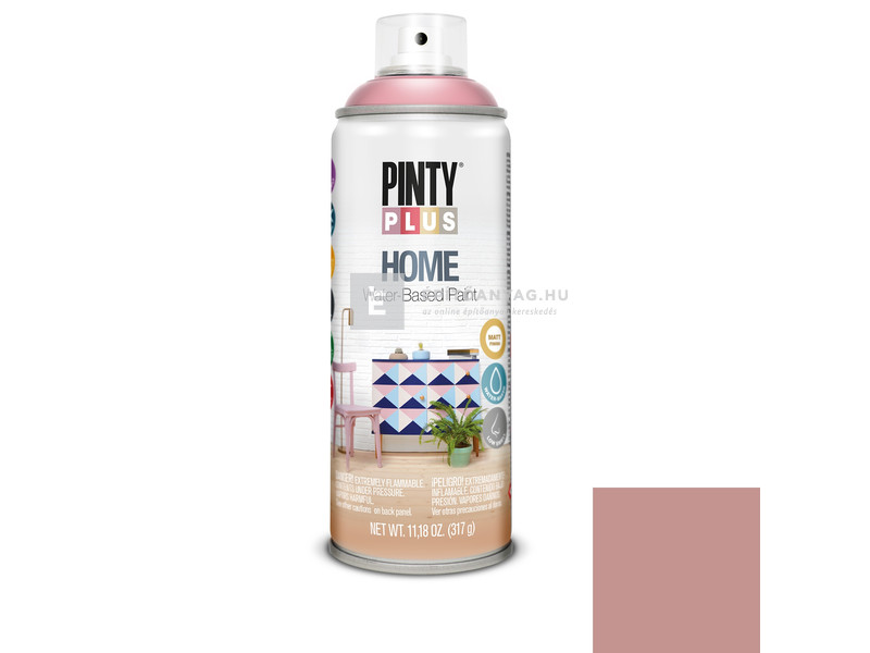 Novasol Pinty Plus Home vizes bázisú festék spray ancient rose HM118 400 ml